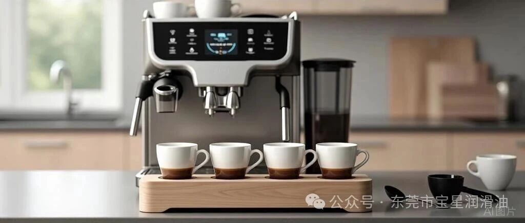 全自动咖啡机漏液卡滞？问题出在密封圈用油上！