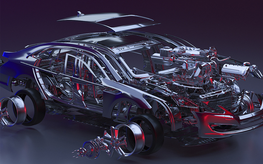 汽车零件润滑方案